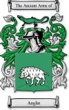 Anglin Irish Coat of Arms / Anglin Irish Family Crest