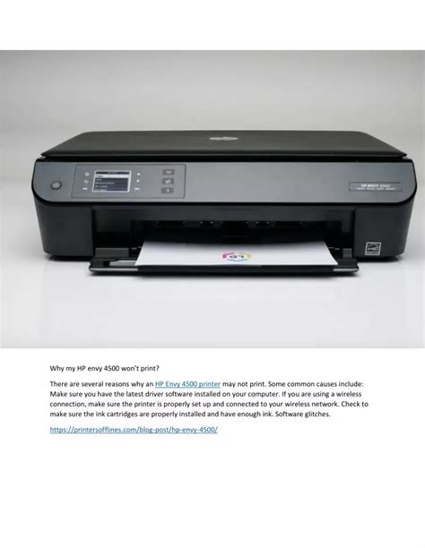 PPT - Why my HP envy 4500 won't print? PowerPoint Presentation, free download - ID:11968028