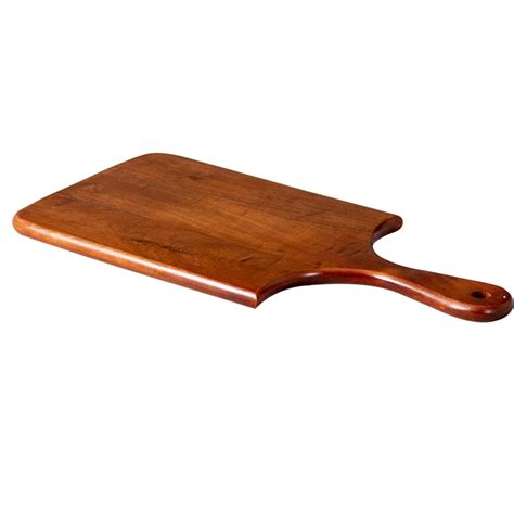 Rustic Brown Teak Wood Rectangular Serving Platter - WallMantra