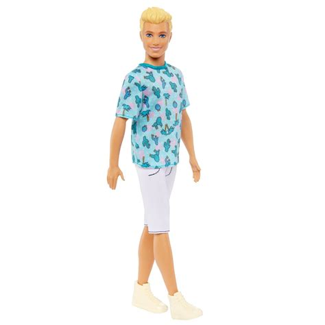 Ken Fashionista Doll #211 with Blue Shirt