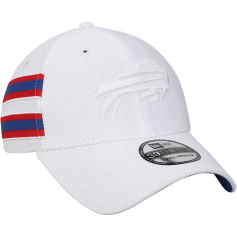 New Era Buffalo Bills White Kickoff 39THIRTY Flex Hat