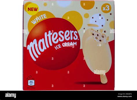 White maltesers ice cream hi-res stock photography and images - Alamy