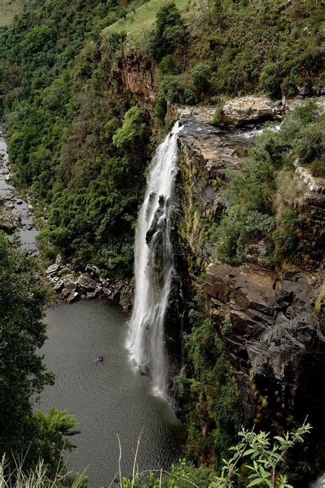 Lisbon Falls Close Up from Blyde River Canyon, South Africa. African ...