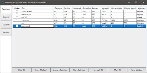 GitHub - dlascelles/Arithmos: A Gematria calculator for Windows. Use the application to scan ...