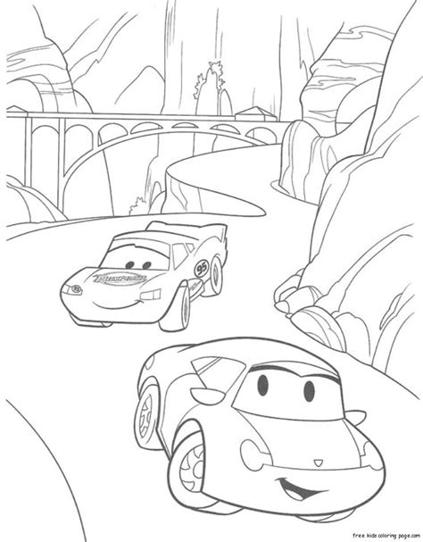 Printable lightning mcqueen coloring pages disneyFree Printable ...