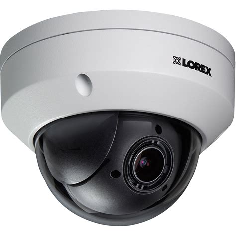 Lorex LNZ44P4B 4MP Outdoor PTZ Network Dome Camera LNZ44P4B B&H