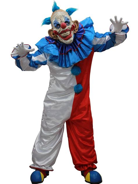 Dammy the Clown Costume for Adults | Scary clown costume, Clown costume, Mens halloween costumes