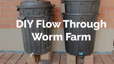 DIY Flow Through Worm Farm - YouTube