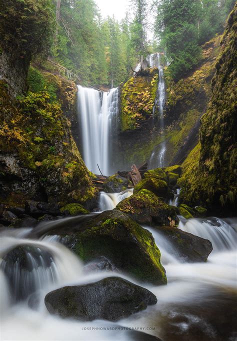 Falls Creek Falls, Washington state, USA [OC] [2082x3000] : r/EarthPorn