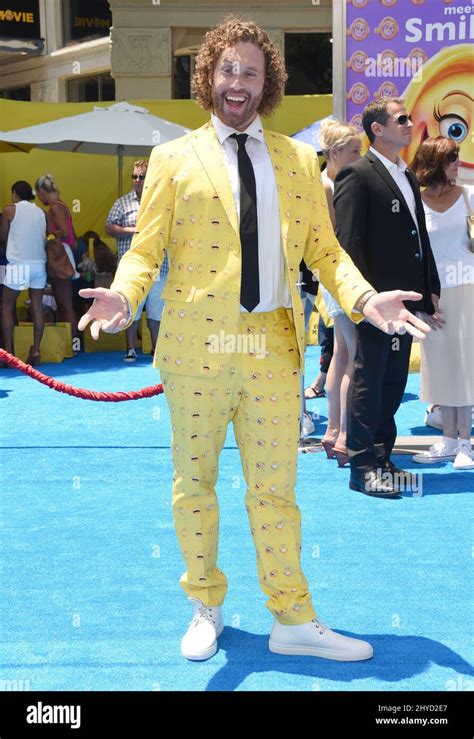 TJ Miller attending The Emoji Movie World Premiere held at the Regency ...