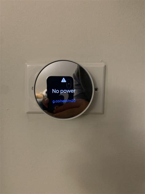 Google Nest Thermostat - No power : Nest