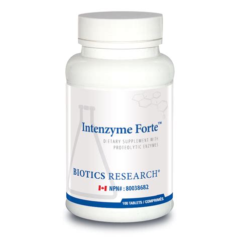 Product Categories :: Cardiovascular :: Athletic Support :: Intenzyme Forte (Trypsin & Alpha ...