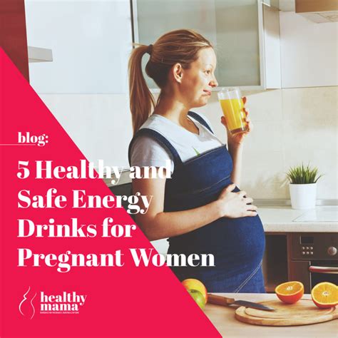 5 Healthy and Safe Energy Drinks for Pregnant Women | Healthy Mama Brand