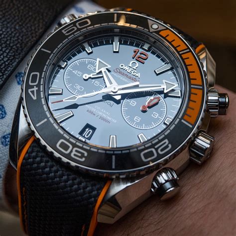 Omega Seamaster Planet Ocean Master Chronometer Chronograph Watches Hands-On | aBlogtoWatch