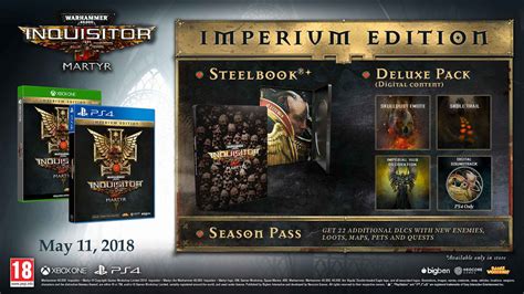 Warhammer 40,000 Inquisitor - Martyr Preorder Bonuses Revealed - PlayStation Universe