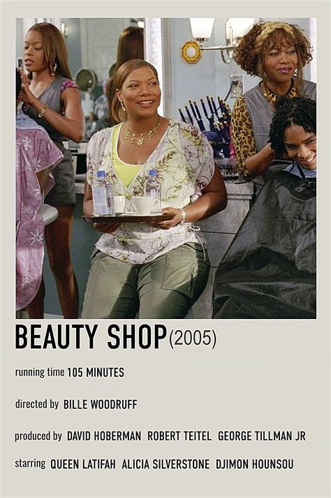 Beauty Shop Movie Poster | Iconic movies, Black love movies, Movie ...