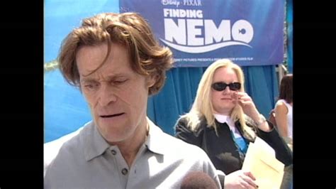 Finding Nemo: Willem Dafoe "Gill" Premiere Interview | ScreenSlam - YouTube