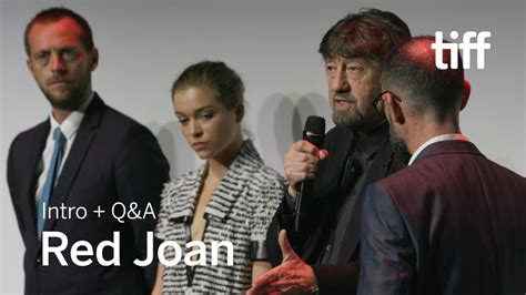 RED JOAN Cast and Crew Q&A | TIFF 2018 - YouTube