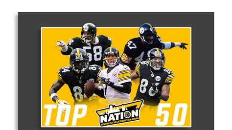 Ranking The Top 50 Steelers Of All-Time: Part 1