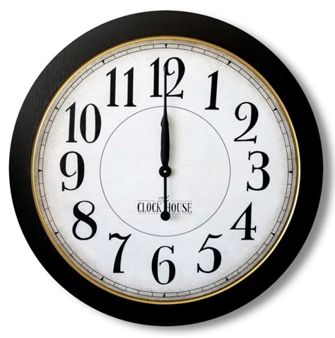 24 30 36 inch Large wall clocks Contemporary style clock | Etsy
