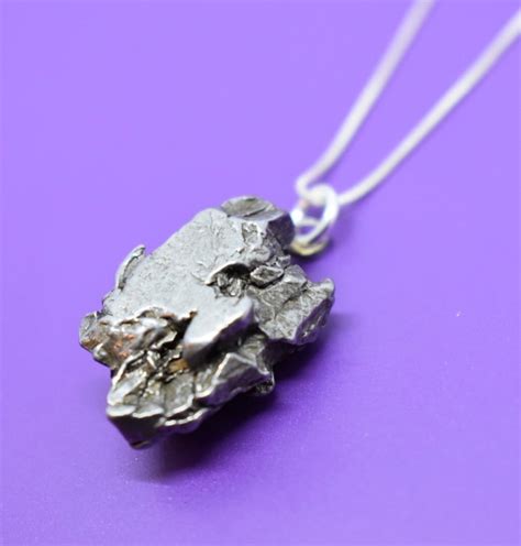 Meteorite Necklace Meteorite Jewelry Space Rock Space Raw Gemstone ...