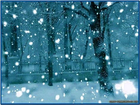 Download Animated Falling Snow Screensaver - Free and Beautiful Screensaver