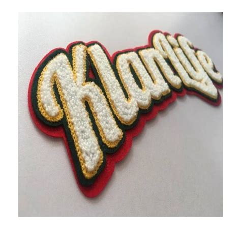 Chenille Letter Patches,colorful Chenille Patches, Varsity Letters ...