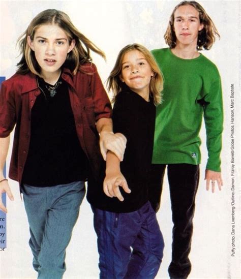 Pin by Star Price on Hanson | Hanson brothers, Hanson mmmbop, Hanson family