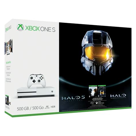 Microsoft Xbox One S 500GB Ultimate Halo Bundle, White, ZQ9-00374 - Walmart.com - Walmart.com