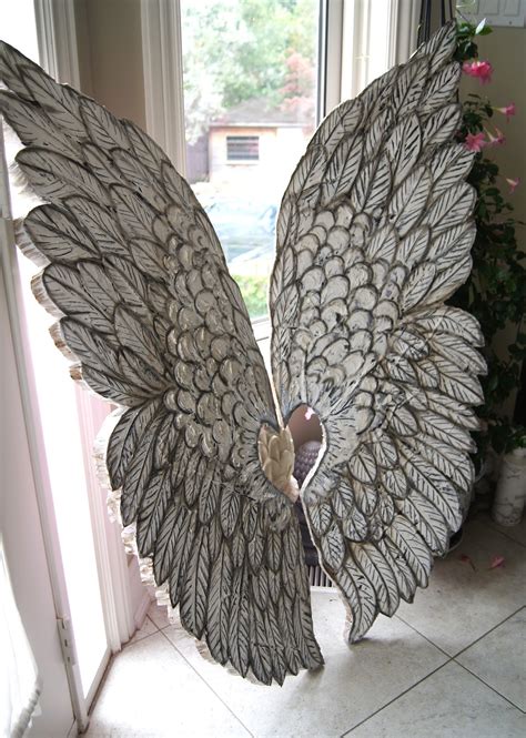 Artistic Environments: Large Angel Wings ~~ Hand Crafted Hand Sculpted ...