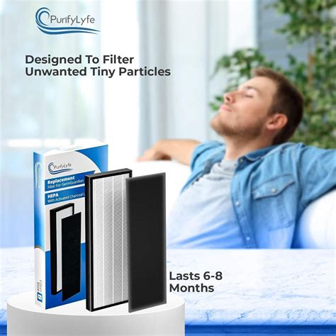 True HEPA Filter B for Germ Guardian Air Purifier Filter Replacement ...