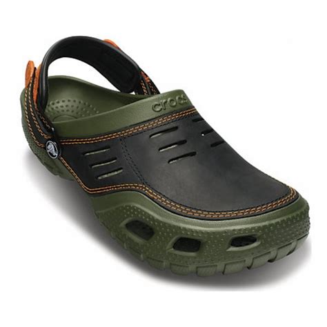 Crocs Crocs Yukon Sport Army Green / Black (U2) 10931-30Q Mens Clogs ...