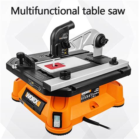 Electric Table Saw Jigsaw With 5 Blades Portable Jig Saw Woodworking Cutting Saw WX572 ...