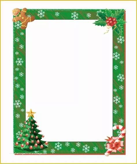 Free Christmas Letter Templates Microsoft Word Of Free Christmas ...