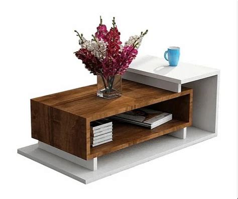 Rectangular Wooden Coffee Table, Center Table at Rs 13500/piece in ...