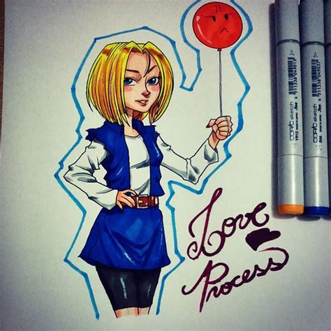 Android 18 fan art by AndersonNishimura on DeviantArt