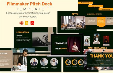 Pitch Deck Templates in PDF - FREE Download | Template.net