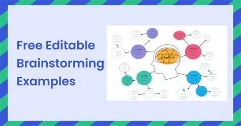 Free Editable Brainstorming Examples | EdrawMax Online