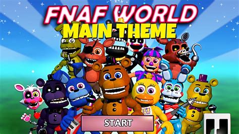 FNaF World Main Menu Theme Song Extended YouTube 22176 | Hot Sex Picture