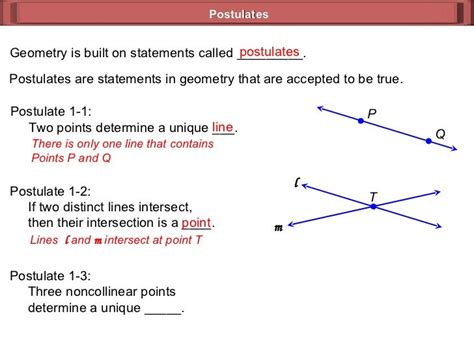 Postulates (Geometry 1_3)