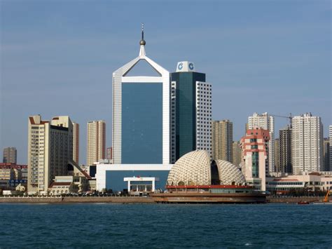 OurTravelPics.com :: Travel photos :: Series qingdao :: Photo 68 :: Qingdao Bay and skyscrapers ...