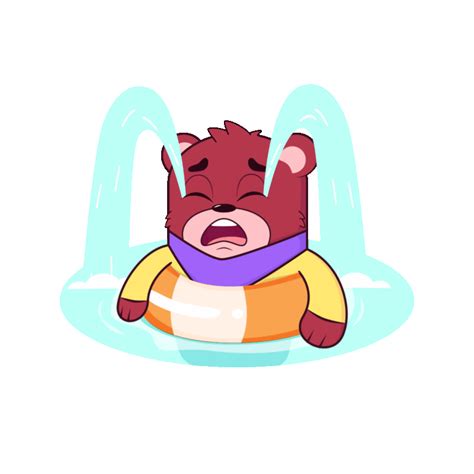 Crying Bear by Oliver King on Dribbble