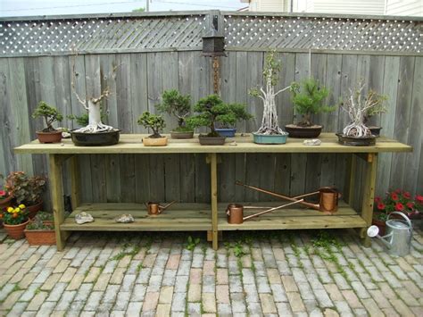 Bonsai stands and tables