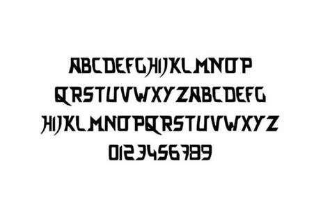 Ninjago Font Free Download - Font Sonic