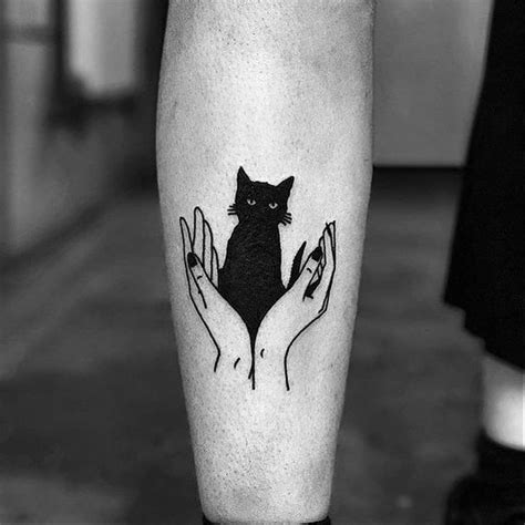 A wonderful black cat tattoo by Sallys Dance! via Gothic Imaginations ...