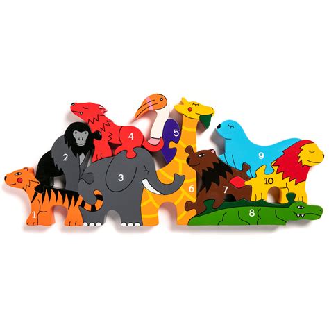 Number Dog, Toddler Jigsaw Puzzles | Alphabet Jigsaws