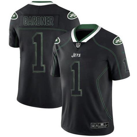 Jets Sauce Gardner Lights Out Color Rush Jersey – US Sports Nation