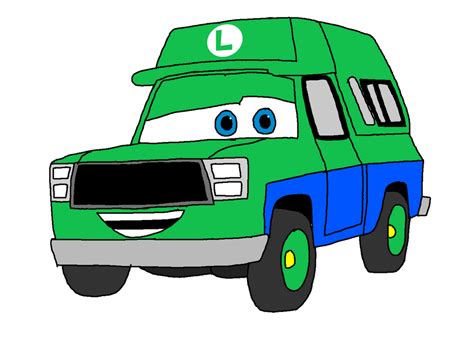 Luigi (Cars Version) by PixarAnimation on DeviantArt