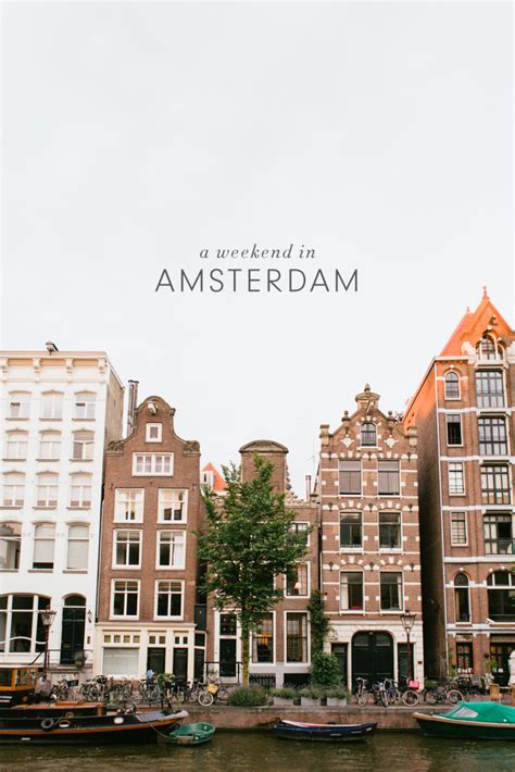 A Weekend in Amsterdam » Kaley Ann