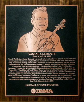 Vassar Clements - Bluegrass Music Hall of Fame & Museum